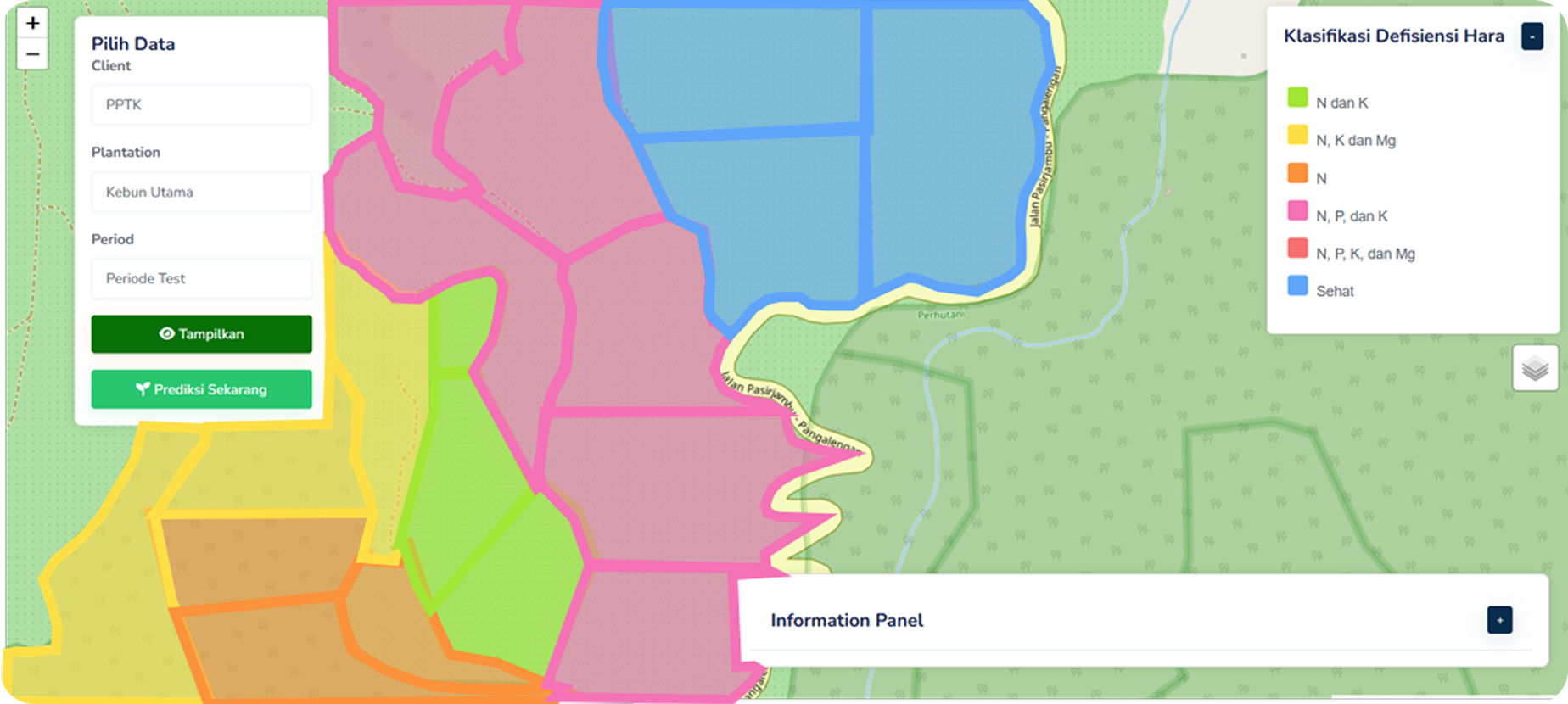 Map Classification Interface